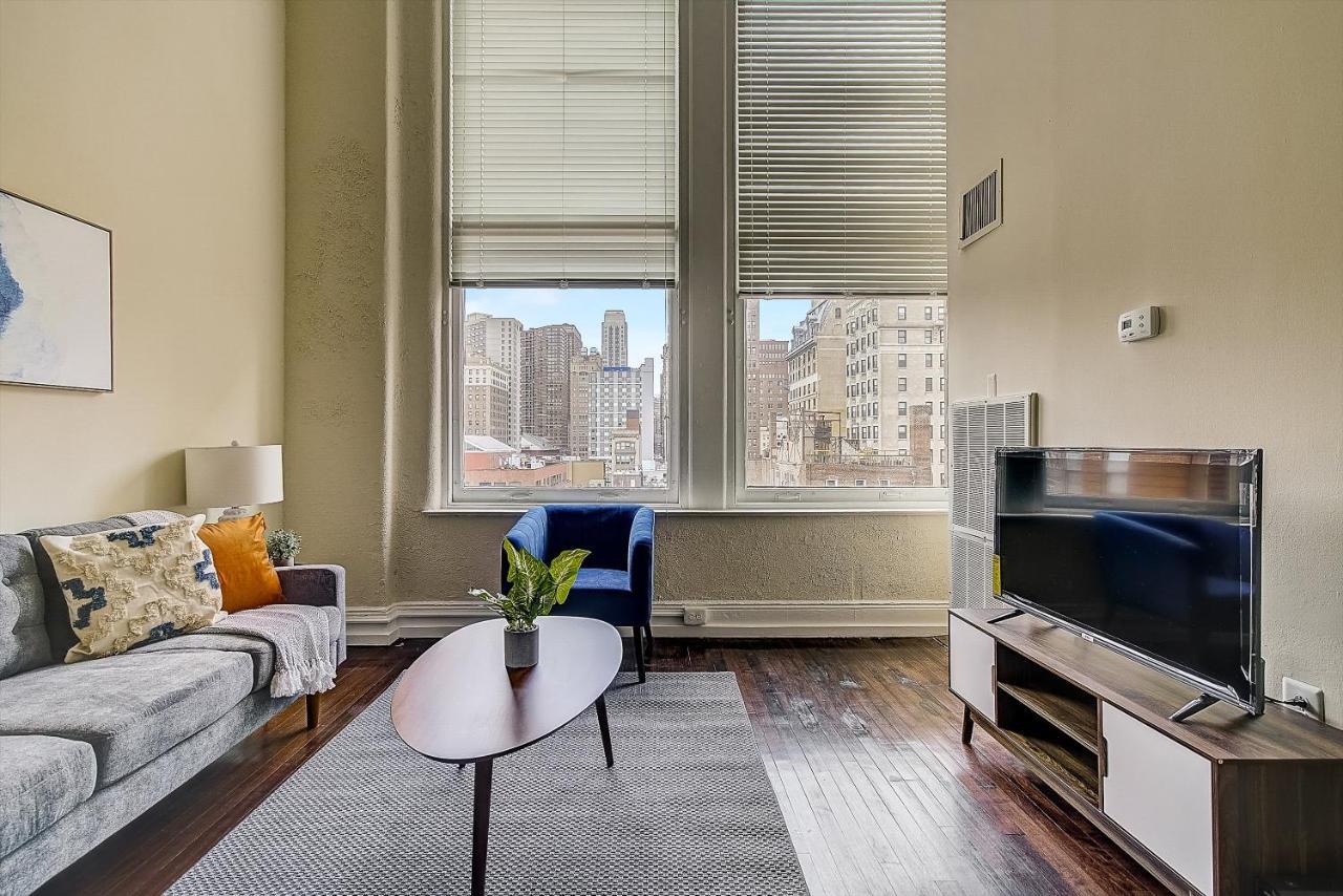 Frontdesk I The Cosmopolitan Apts Philadelphia Leilighet Eksteriør bilde
